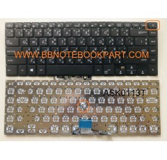 Asus Keyboard คีย์บอร์ด  Vivobook 15  S15  X510U  S510U A510U F510U S510UA S510UR S510UN   ภาษาไทย อังกฤษ   